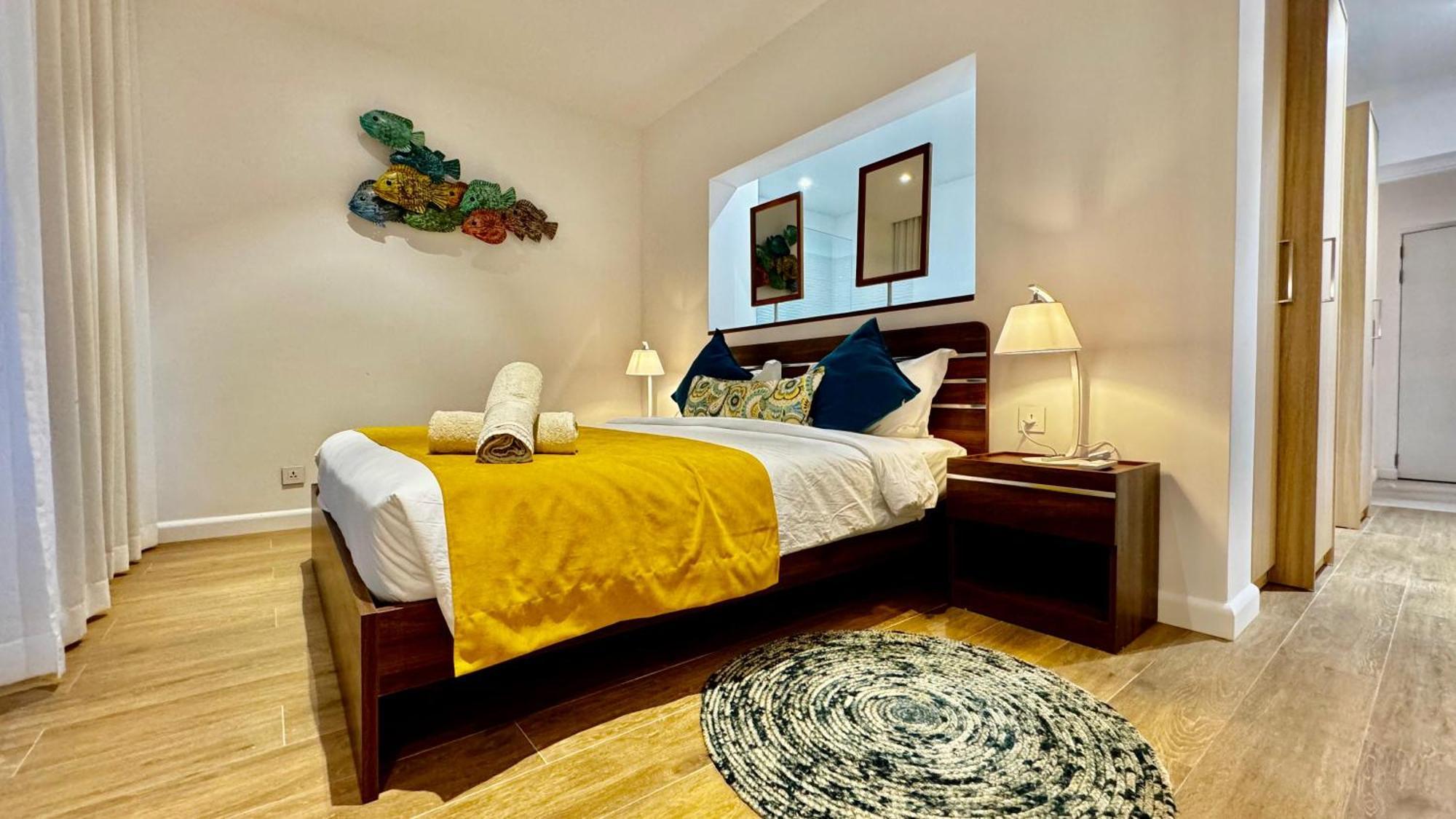 Appartement De Luxe Piscine Et Vue Mer Rivière Noire Esterno foto