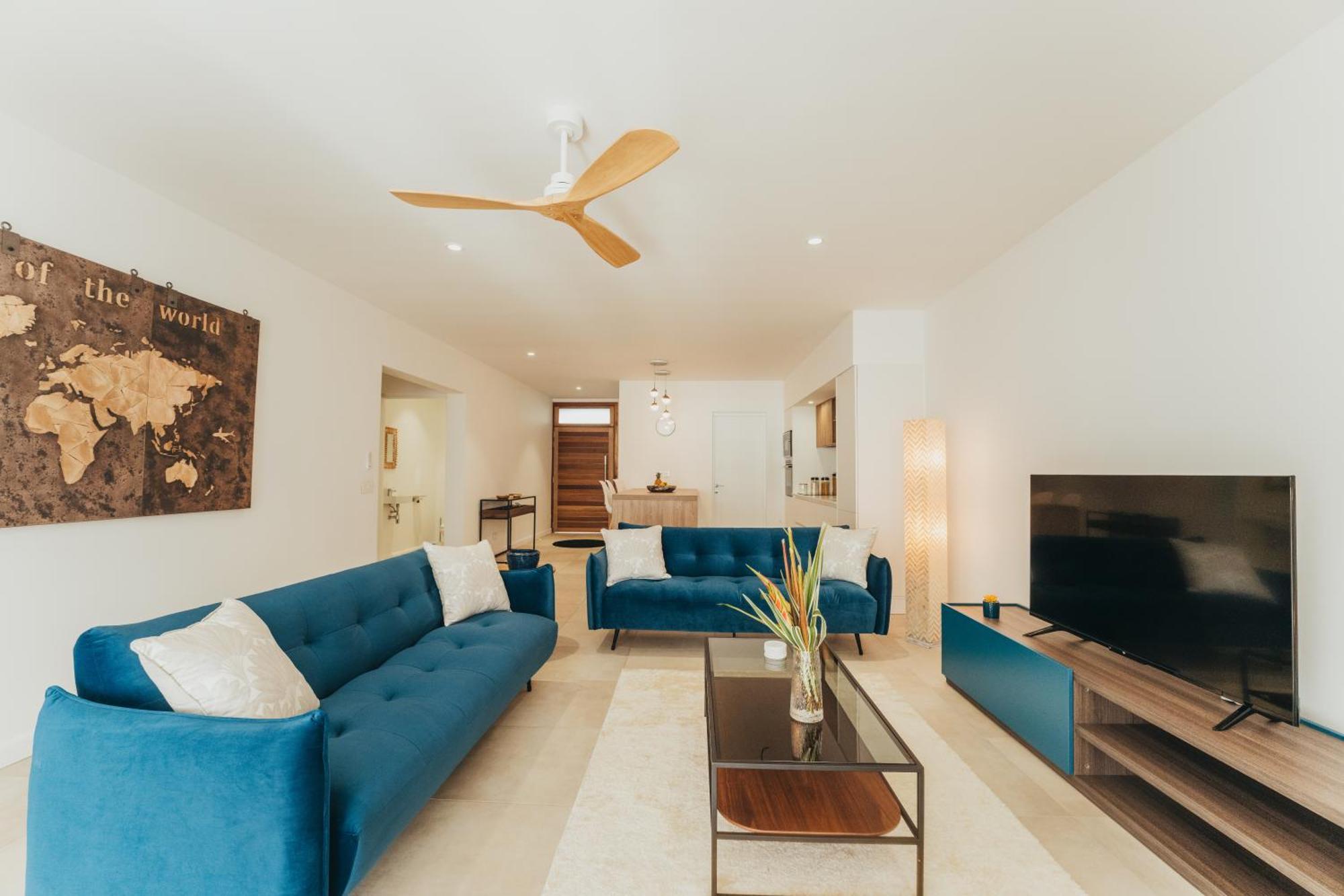 Appartement De Luxe Piscine Et Vue Mer Rivière Noire Esterno foto