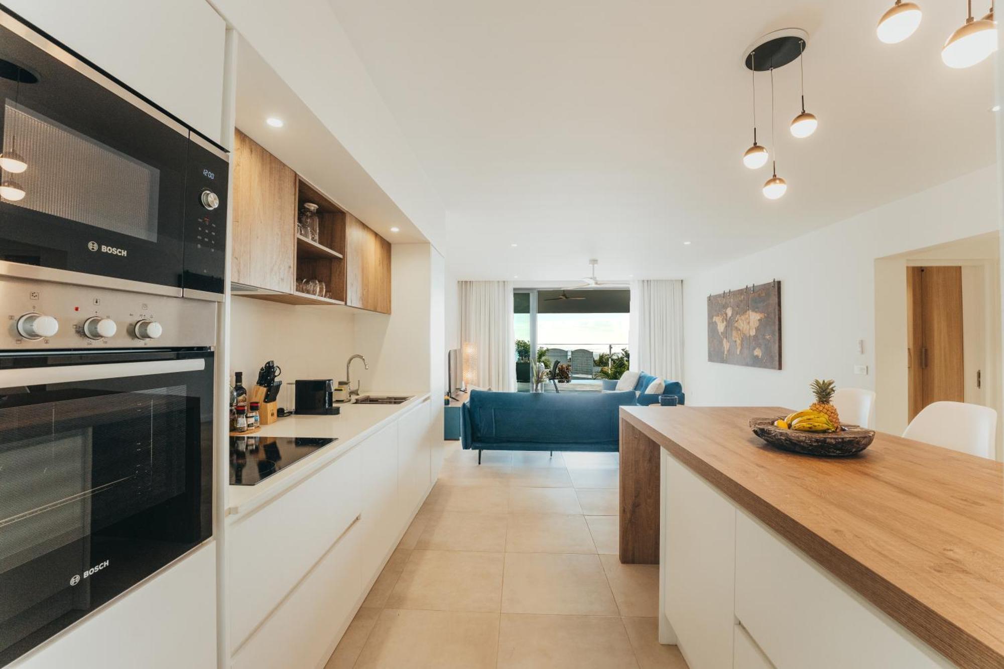 Appartement De Luxe Piscine Et Vue Mer Rivière Noire Esterno foto
